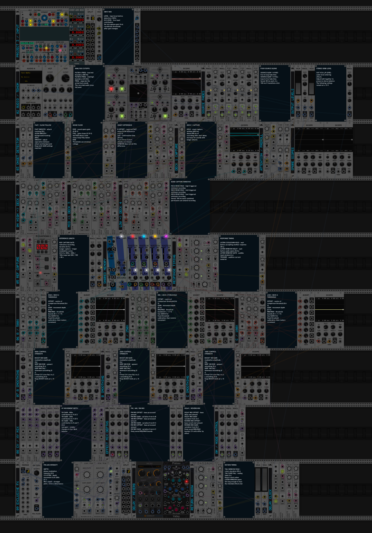 Listener VCV Rack patch